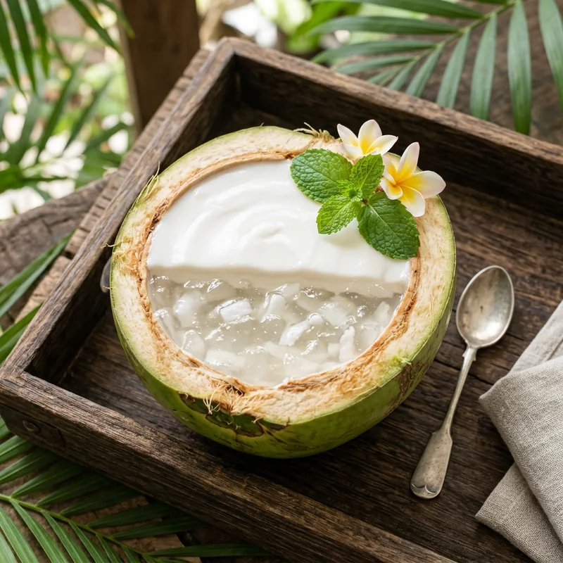 Rau Câu Dừa Tươi Thanh Mát