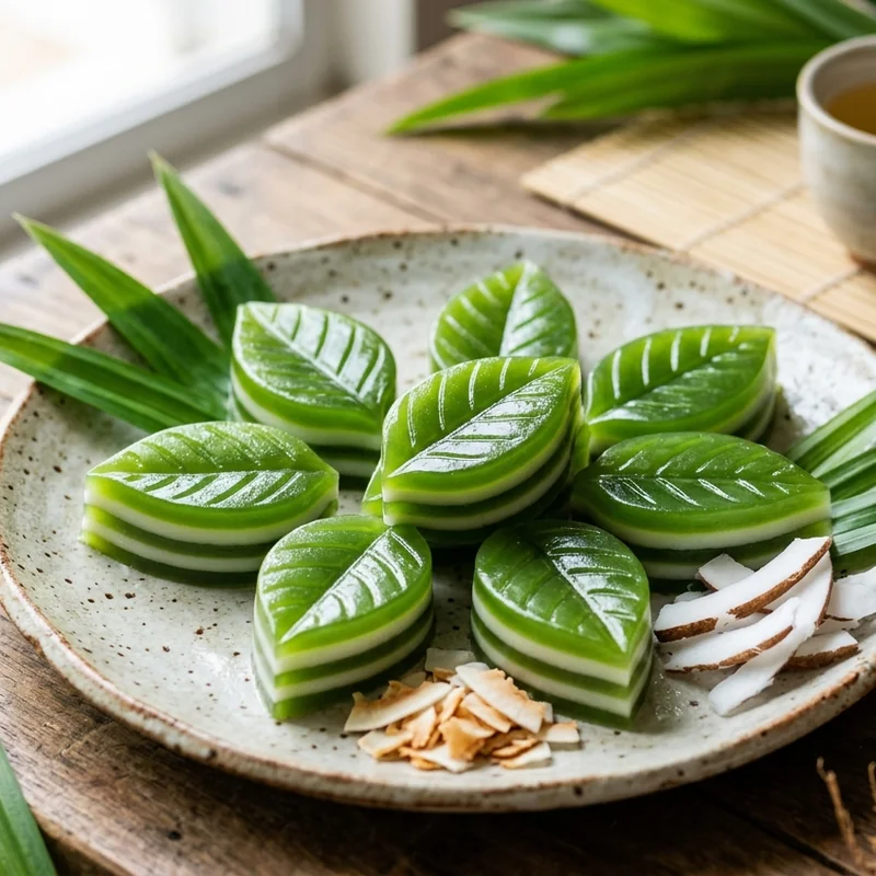 Rau Câu Truyền Thống Hình Lá (Hộp 15 Lá)